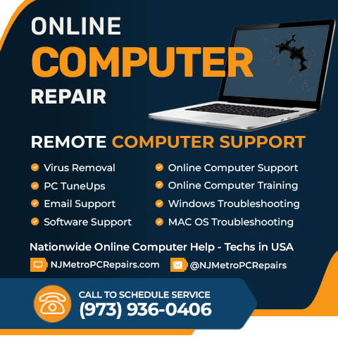 Banner Image with A List Of Online Computer Repair Services